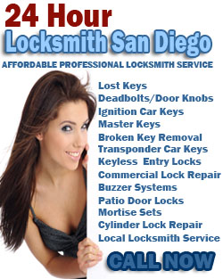 24 Hour Locksmith San Diego